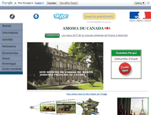 Tablet Screenshot of amoma.ca